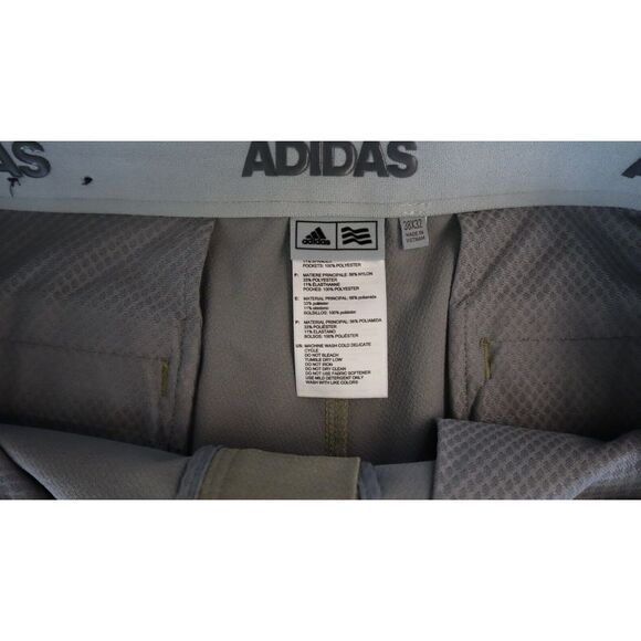 adidas CD9848 Men's Sz 38x32 Beige Active Performance Straight Leg Khaki Pants - Picture 7 of 9